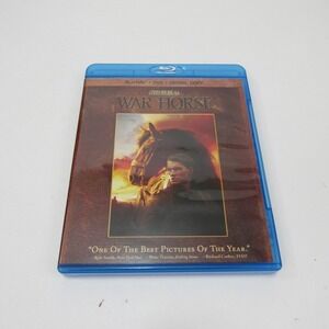 War Horse — the 2011 film released as a 4-disc Blu-ray + DVD combo pack‎